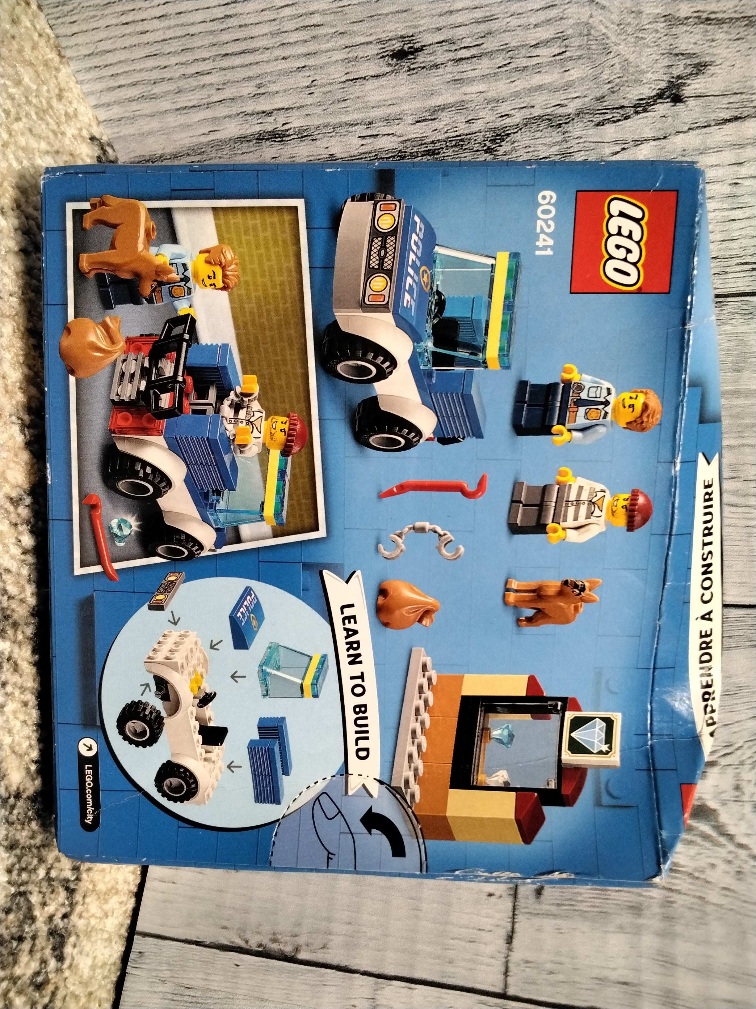 LEGO City Police Prisoner Transport 60276 & LEGO City Police Dog Unit 60241 (7936145948910)